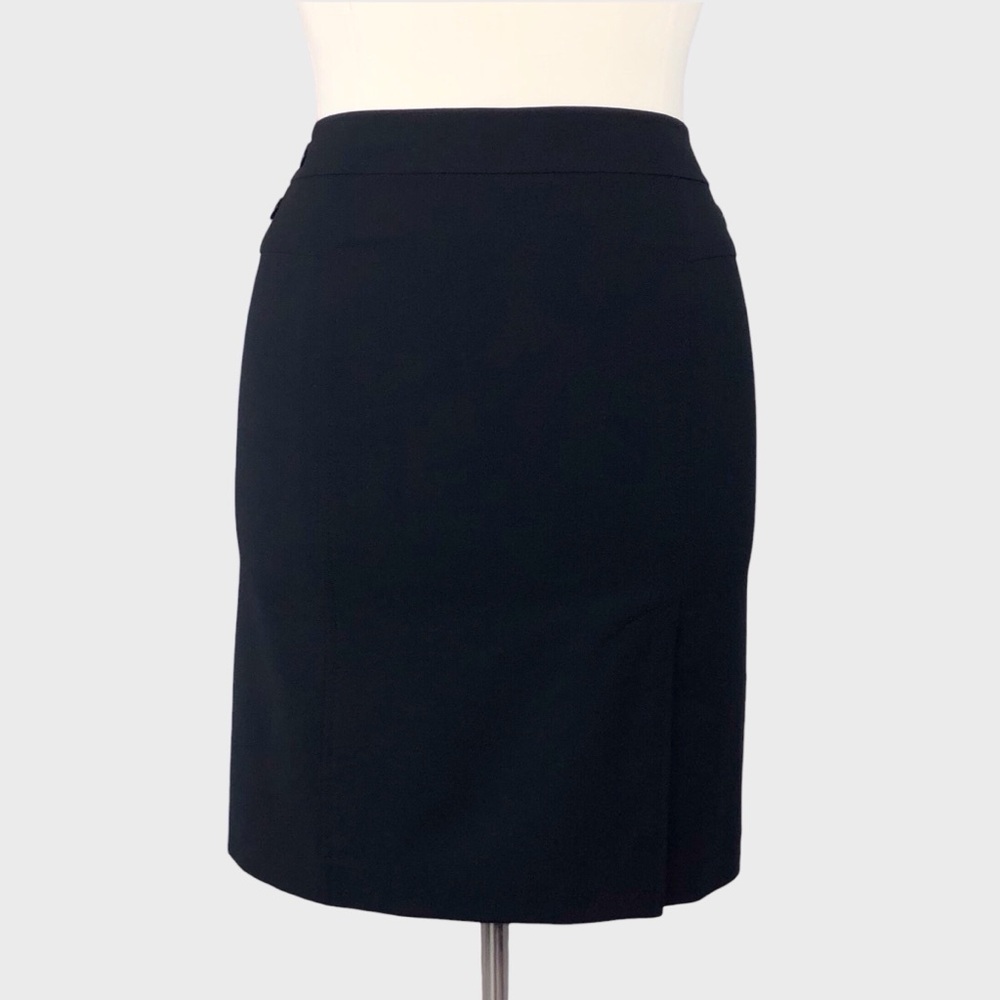BCBGMaxAzria Side Button Detail Pencil Skirt